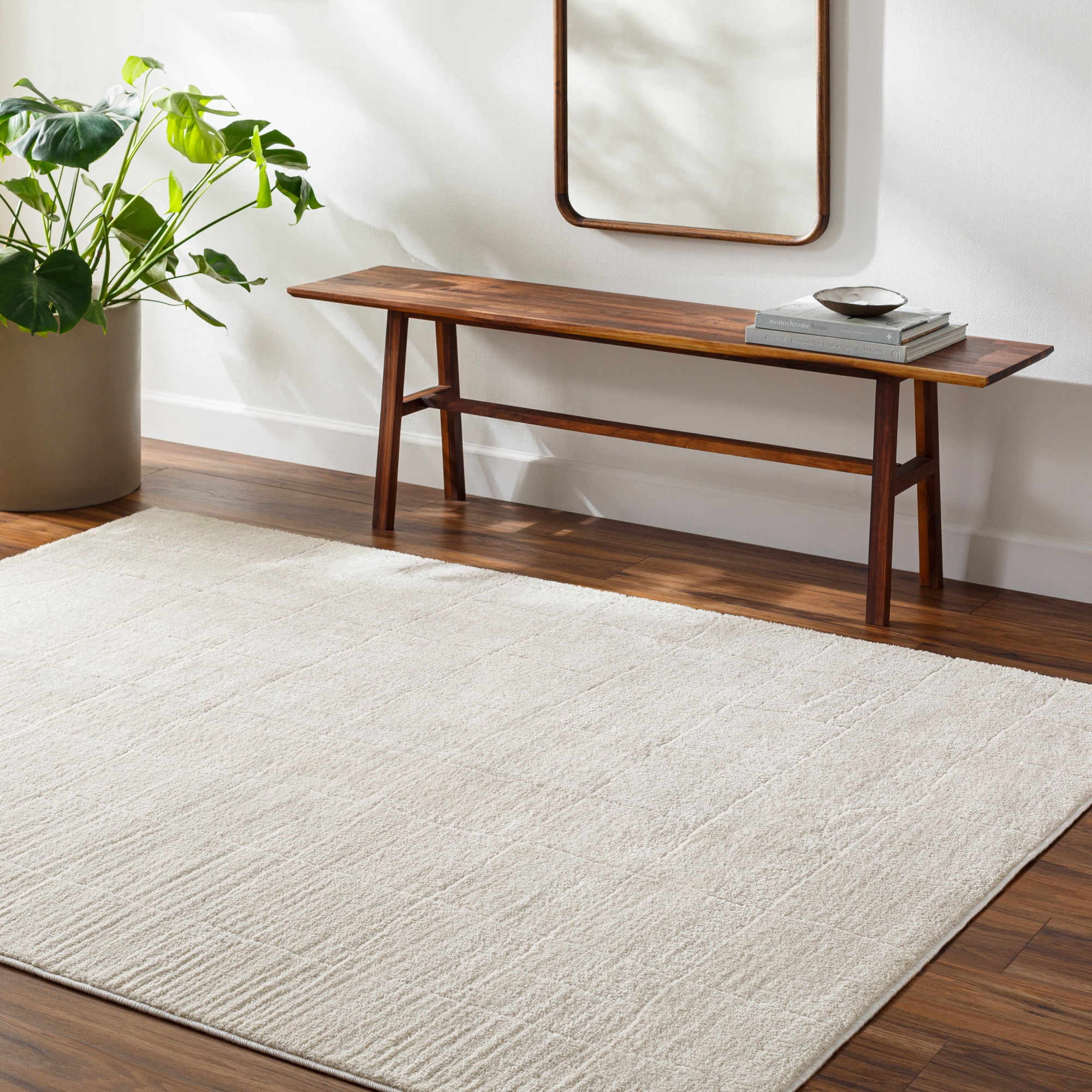 Artistic Weavers Freud Geometric Area Rug, Off-White ,6'7" x 9'