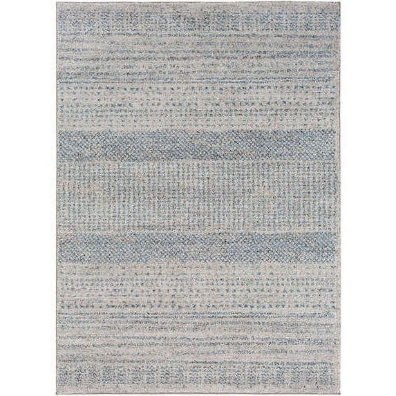 Artistic Weavers Garett Blue 2'7" x 8' Modern Striped Area Rug