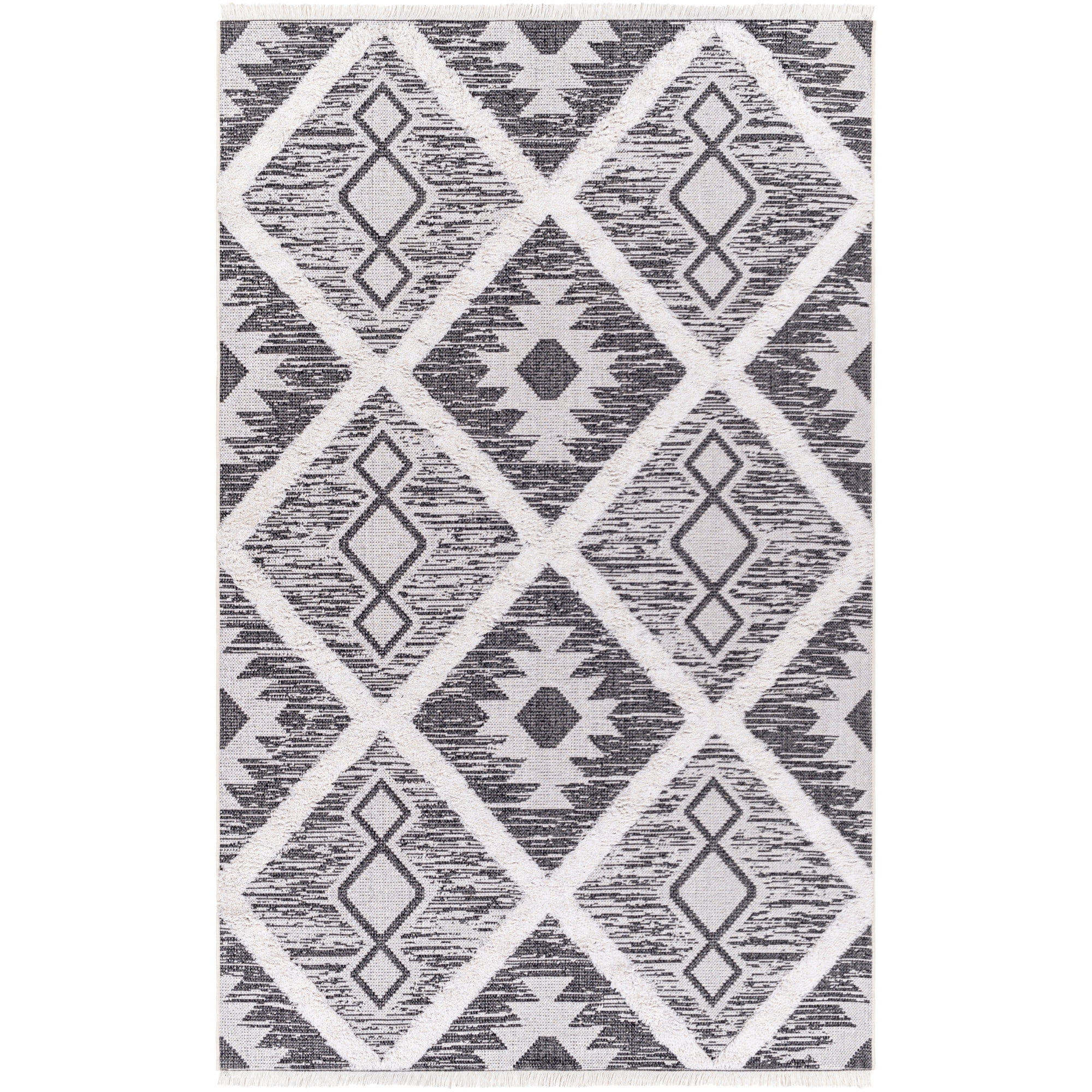 Artistic Weavers  Gray 2'6" x 8' Rustic Runner Area Rug