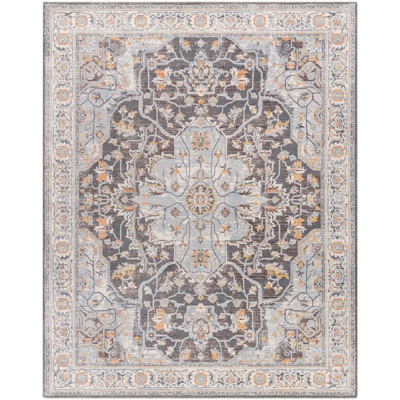 Artistic Weavers Hassler Area Rug, Gray, 5'3" x 5'3"