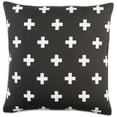 thumbnail image 1 of Artistic Weavers Inga Cross 18" x 18" Pillow (with Down Fill), 1 of 2