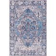 thumbnail image 1 of Livabliss Iris Abstract Indoor Area Rug, Dark Blue, 9' x 12', 1 of 7