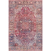 Artistic Weavers Iris Abstract Area Rug, Red ,2'3" x 3'9"