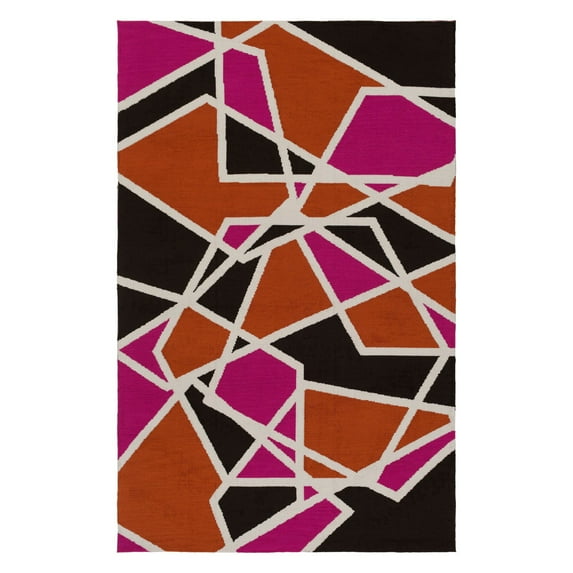 Artistic Weavers JOAN6073-7696 Joan Holloway Rectangle Table Tufted Area Rug, Hot Pink - 7 ft. 6 in. x 9 ft. 6 in.