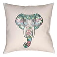 thumbnail image 1 of Artistic Weavers LOTA1406-1616 Lolita Square Pillow, Hot Pink & Kelly Green - 16 x 16 in., 1 of 1