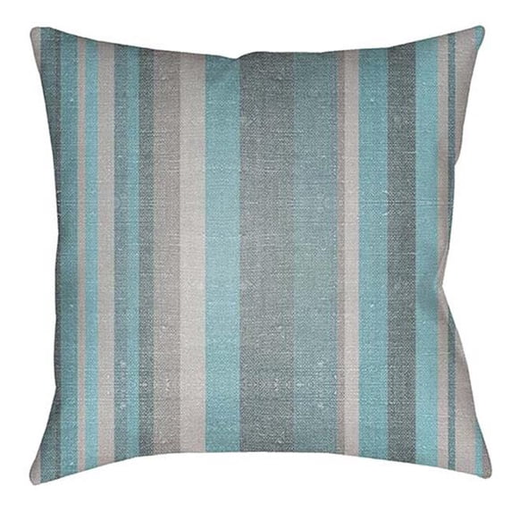 Artistic Weavers LOTA1515-1818 Lolita Square Pillow, Teal & Turquoise - 18 x 18 in.