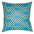 thumbnail image 1 of Artistic Weavers LTCH1103-2020 Litchfield Square Pillow, Aqua & Teal - 20 x 20 ft., 1 of 7