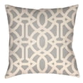 thumbnail image 1 of Artistic Weavers LTCH1124-2222 Litchfield Square Pillow Gray & Ivory - 22 x 22 in., 1 of 1