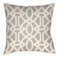 thumbnail image 1 of Artistic Weavers LTCH1124-2626 Litchfield Square Pillow, Gray & Ivory - 26 x 26 ft., 1 of 1