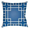 thumbnail image 1 of Artistic Weavers LTCH1133-1616 Litchfield Square Pillow Royal Blue & Ivory - 16 x 16 in., 1 of 7