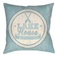 thumbnail image 1 of Artistic Weavers LTCH1533-2626 Litchfield Square Pillow, Light Blue & Ivory - 26 x 26 ft., 1 of 1
