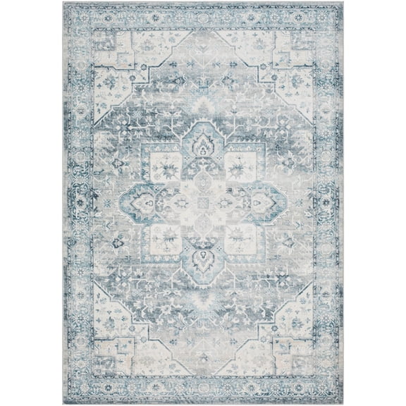 Artistic Weavers Lavable Machine Washable Area Rug, 2' x 2'11", Blue