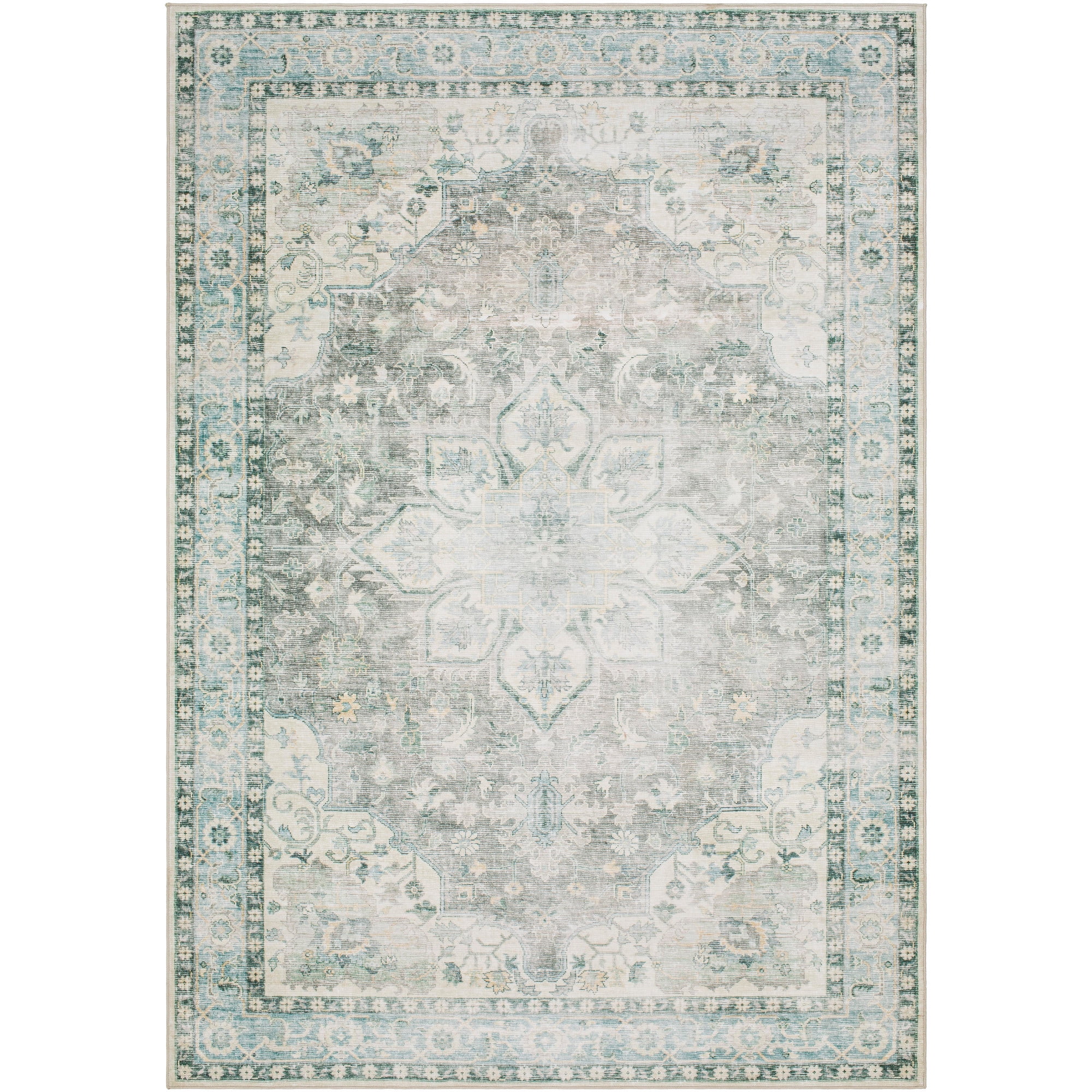 Artistic Weavers Lavable Machine Washable Area Rug, 2' x 2'11", Green