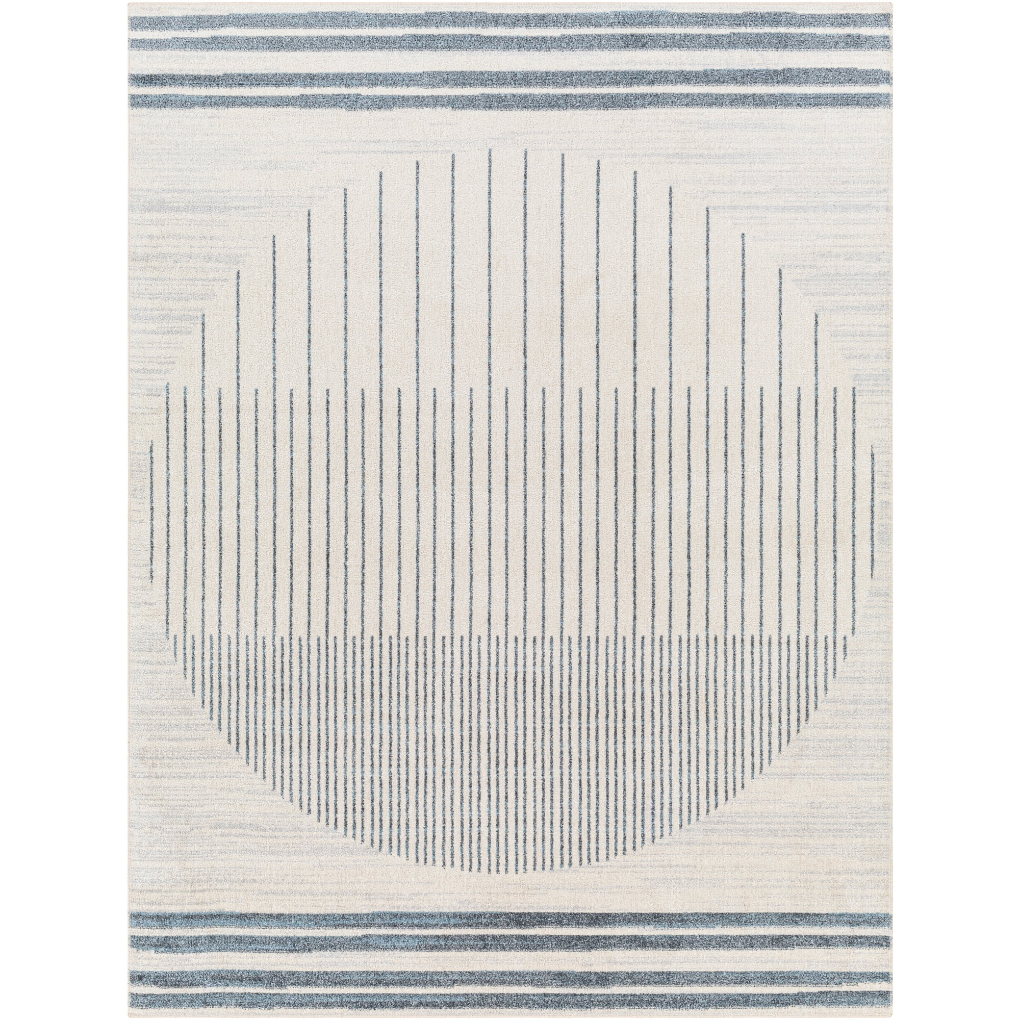 Artistic Weavers Lillian Geometric Machine Washable Area Rug, Sky Blue/Gray ,9'2" x 12'4"