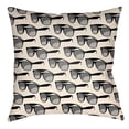 thumbnail image 1 of Artistic Weavers LTCH1430-2020 Litchfield Square Pillow, Onyx Black & Ivory - 20 x 20 ft., 1 of 3