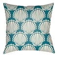 thumbnail image 1 of Artistic Weavers LTCH1480-2020 Litchfield Square Pillow, Teal & Ivory - 20 x 20 ft., 1 of 7
