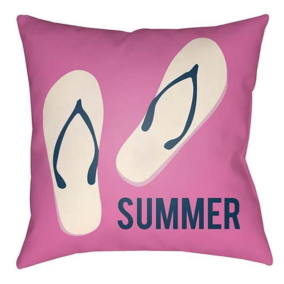 Indoor Outdoor LTCH1439-2626 Square 26" x 26" Pillow Cover + Polyfill