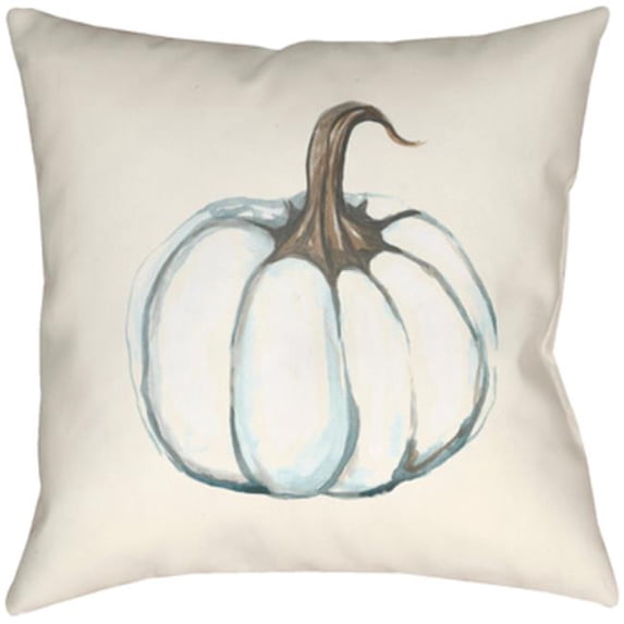 Artistic Weavers Lodge Cabin Pumpkin Pillow Poly Filled 18' x 18'