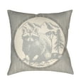thumbnail image 1 of Artistic Weavers LGCB2003-1818 Artistic Weavers Lodge Cabin Raccoon Ridge Poly Filled Pillow - Light Gray & Beige - 18 x 18 ft., 1 of 7