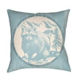 thumbnail image 1 of Artistic Weavers LGCB2006-2020 Artistic Weavers Lodge Cabin Raccoon Ridge Poly Filled Pillow - Sky Blue & Beige - 20 x 20 ft., 1 of 7