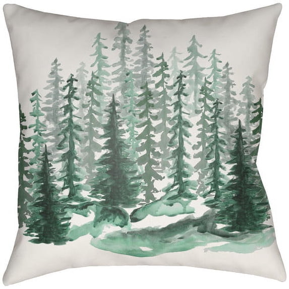 Artistic Weavers Lodge Cabin Throw Pillow