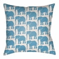 thumbnail image 1 of Artistic Weavers Lolita Elephant Indoor/Outdoor Throw Pillow, 1 of 7
