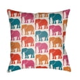 thumbnail image 1 of Artistic Weavers Lolita Elephant Pillow Poly Filled 14' x 24', 1 of 1