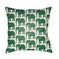 thumbnail image 1 of Artistic Weavers LOTA1418-1424 Artistic Weavers Lolita Elephant Poly Filled Pillow - 14 x 24 ft., 1 of 1