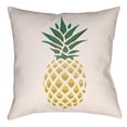 thumbnail image 1 of Artistic Weavers Lolita Pineapple Pillow Poly Filled 26' x 26', 1 of 1