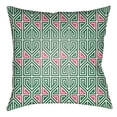 thumbnail image 1 of Artistic Weavers LOTA1251-2626 Lolita Square Pillow, Kelly Green & Hot Pink - 26 x 26 ft., 1 of 1