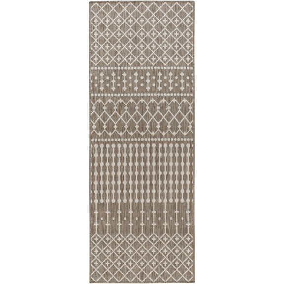 Artistic Weavers Long Beach Area Rug, Taupe/Brown, 2'7" x 7'3"