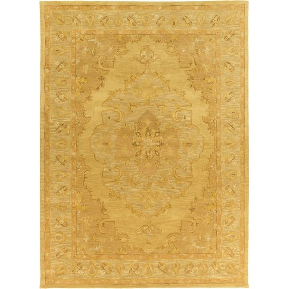Artistic Weavers Middleton Meadow Mustard 6' x 9' Traditional Oriental Area Rug