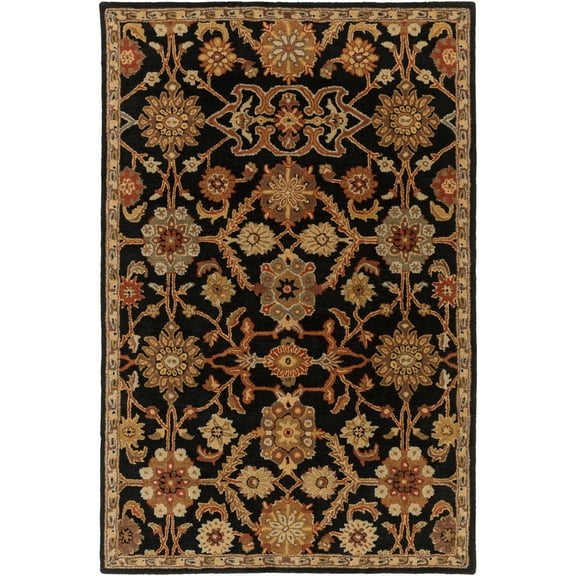 Artistic Weavers Middleton Victoria Black 4' x 6' Traditional Oriental Area Rug