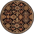 thumbnail image 1 of Artistic Weavers Middleton Victoria Black 6' Round Traditional Oriental Area Rug, 1 of 6