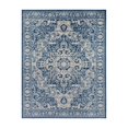 thumbnail image 1 of Artistic Weavers Monaco Medallion Area Rug, Navy / Cream ,2' x 2'11", 1 of 10