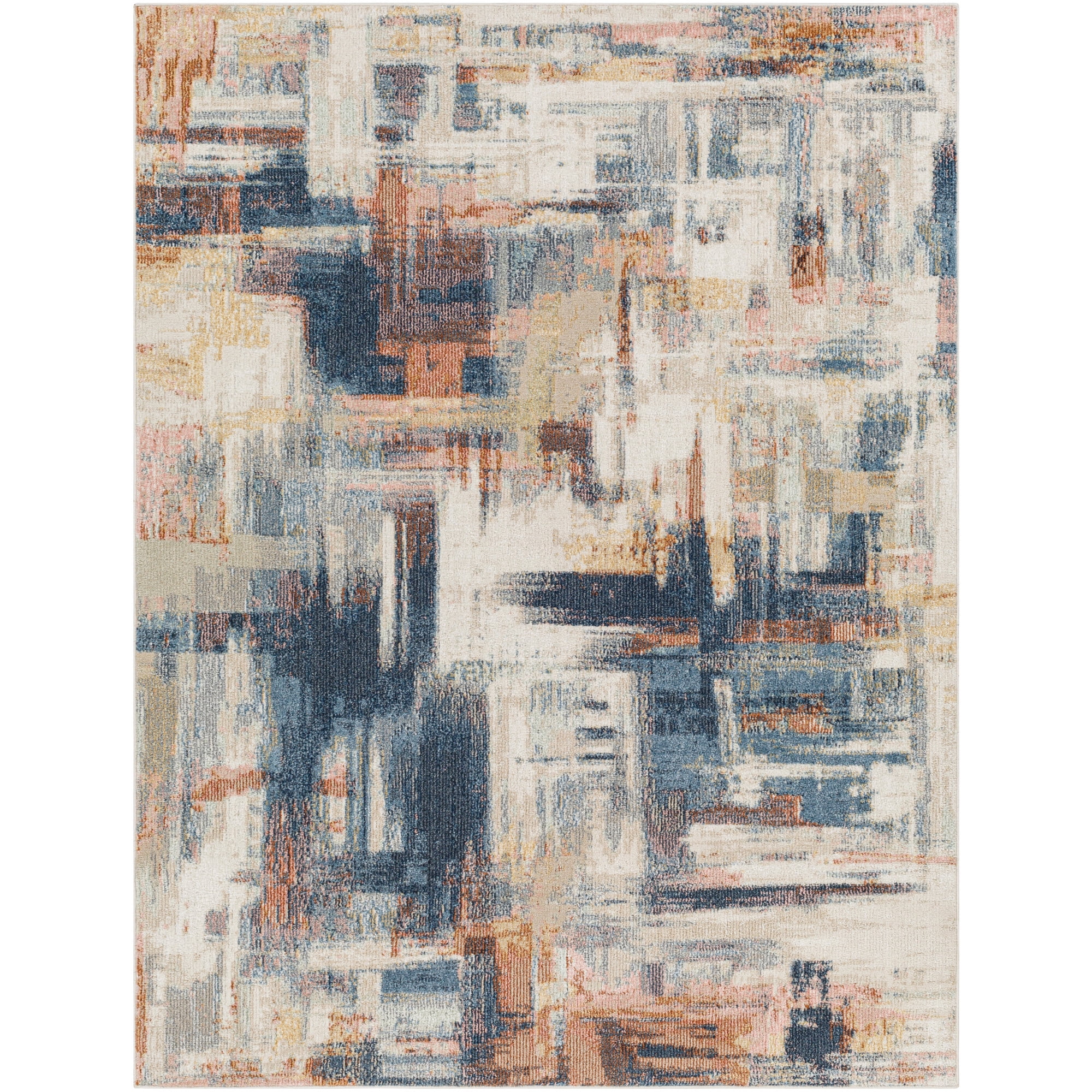 Artistic Weavers  Orange 5' x 8'  Rectangle Area Rug