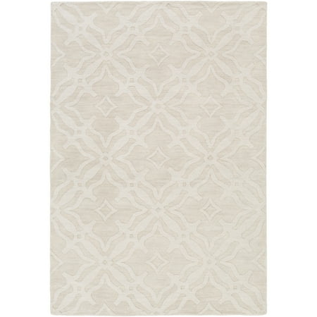 Artistic Weavers Ramona Beige 4' x 6' Modern Trellis Area Rug