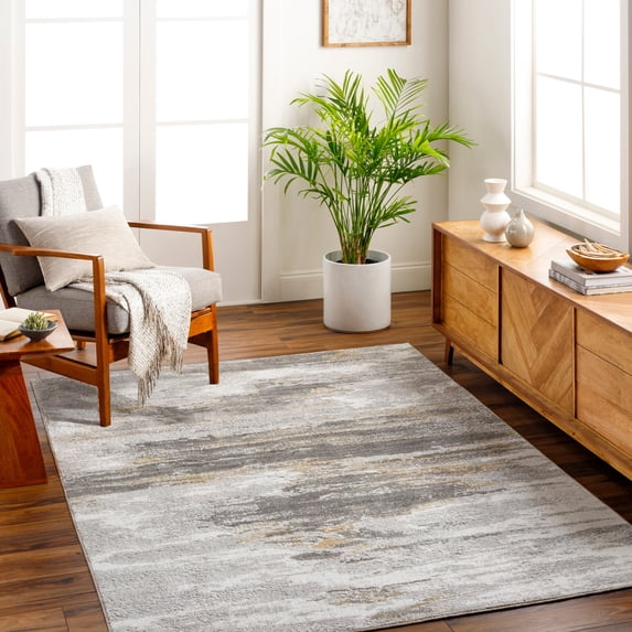 Artistic Weavers San Francisco Area Rug, 6'7" x 9', Gray