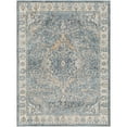 thumbnail image 1 of Artistic Weavers  Sky Blue 2'6" x 8'  Machine Washable Runner Area Rug, 1 of 3