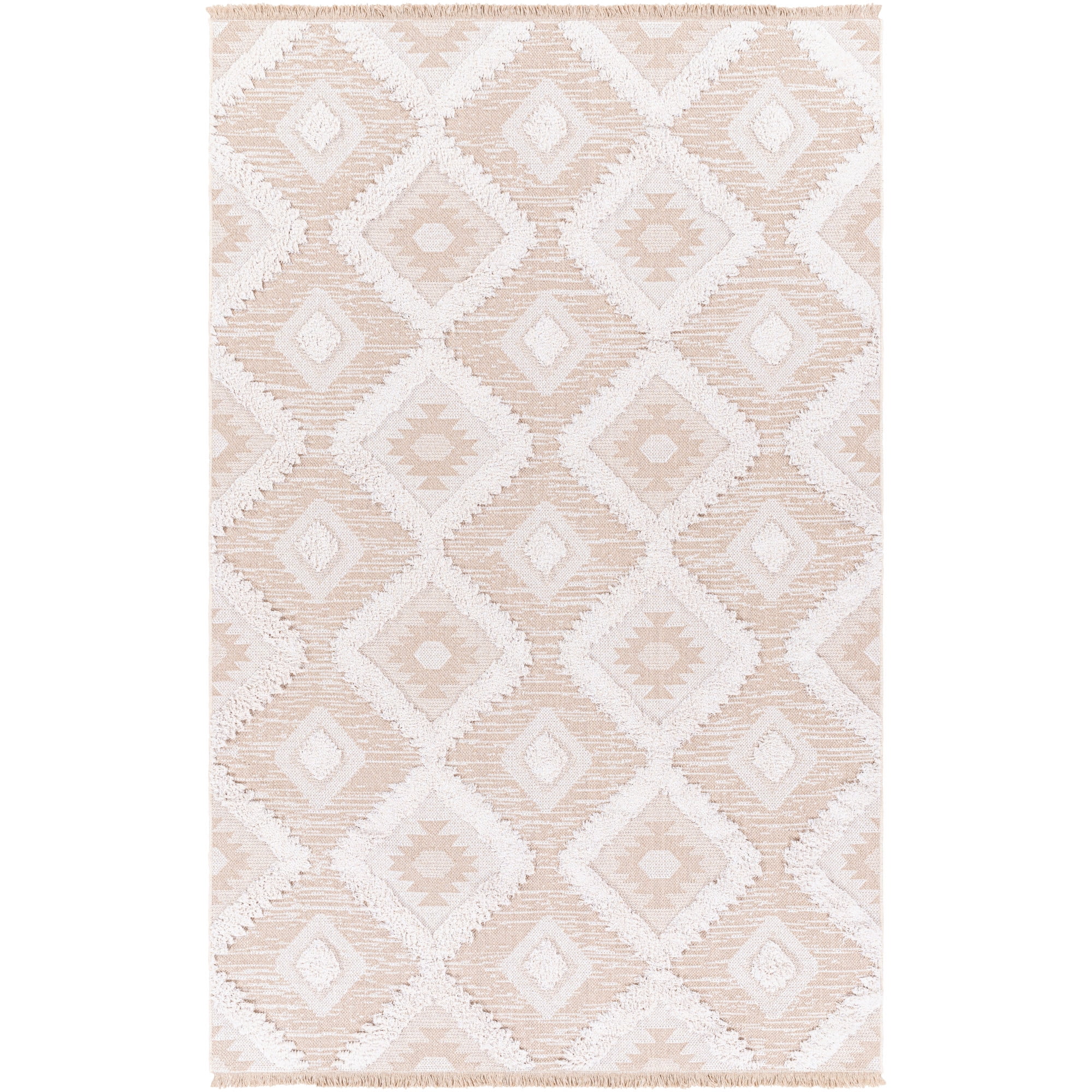 Artistic Weavers  Tan 2'6" x 8' Rustic Runner Area Rug