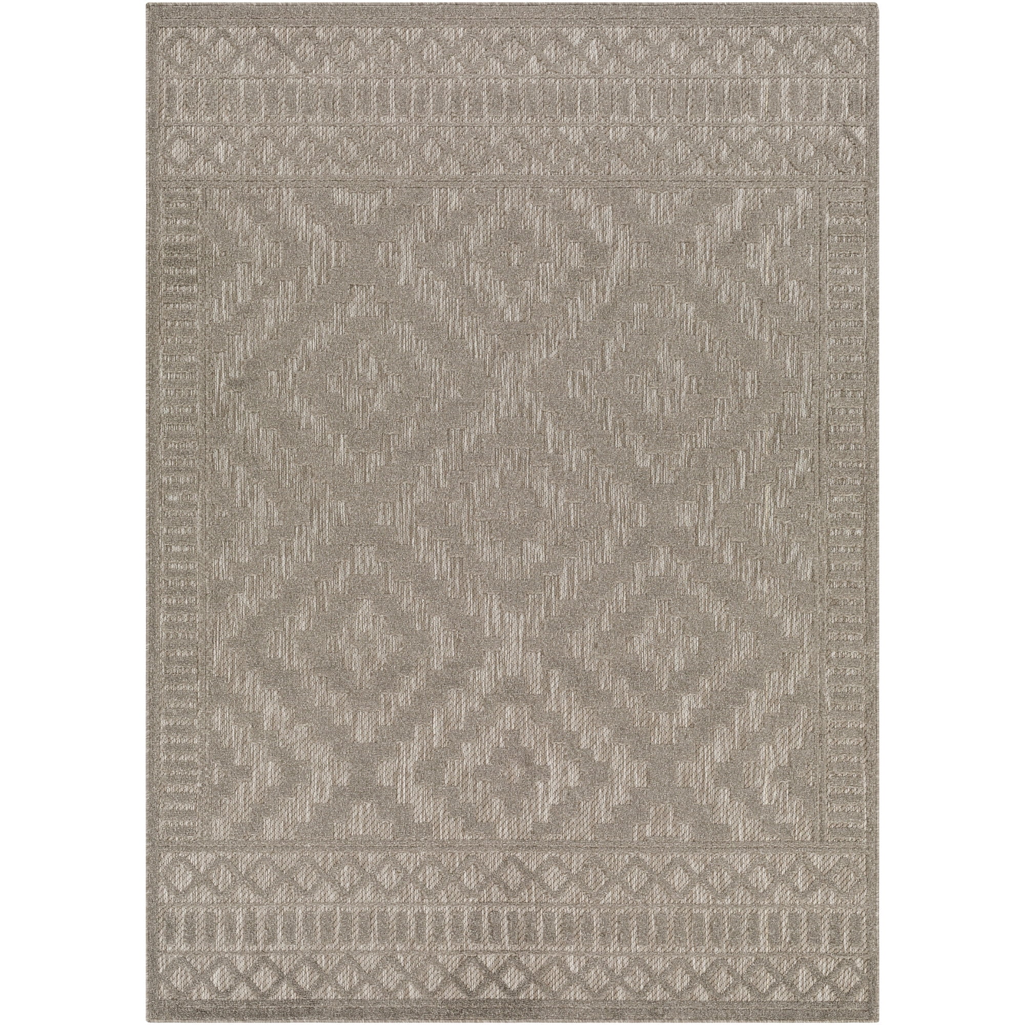 Artistic Weavers  Taupe 5' x 8'  Indoor/Outdoor Rectangle Area Rug