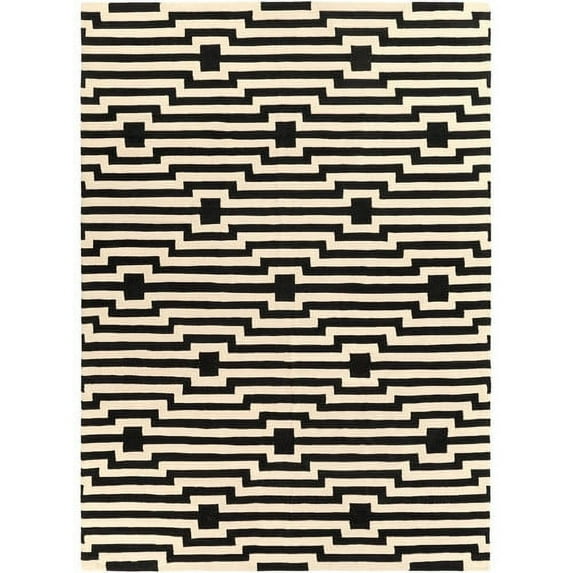 Artistic Weavers Transit Sawyer Hand-Tufted Black Area Rug