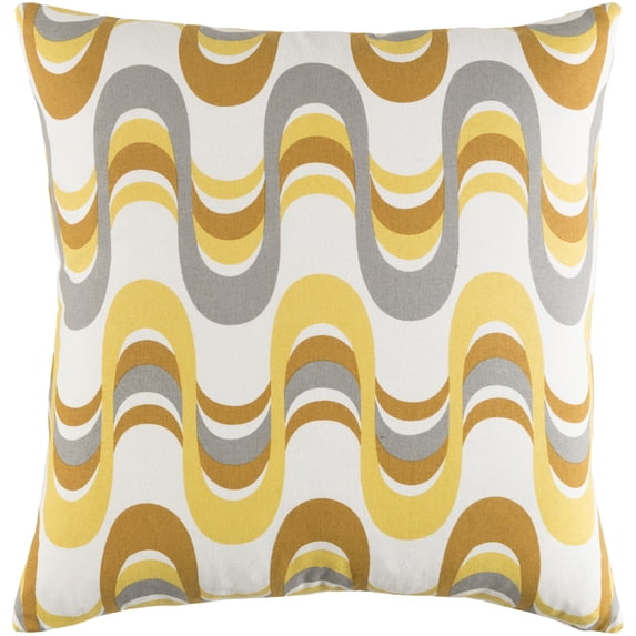 Artistic Weavers Trudy Wave 18" x 18" Pillow (with Poly Fill)