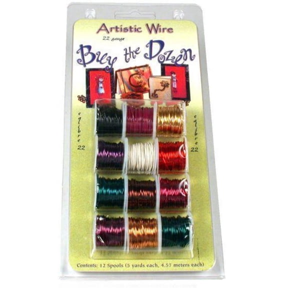 Artistic Wire 22-Gauge Buy-The-Dozen Wire