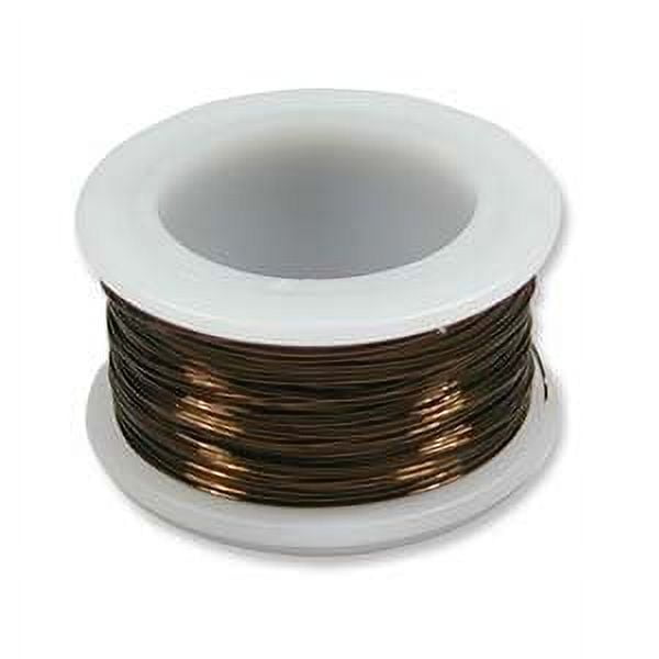 Beadsmith 22 Gauge Tarnish Resistant Copper Wire, 20 Yard/18.2m, Silver
