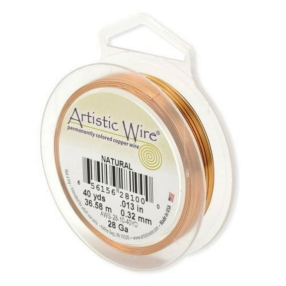 Artistic Wire 30-Gauge Natural Wire, 50-Yards