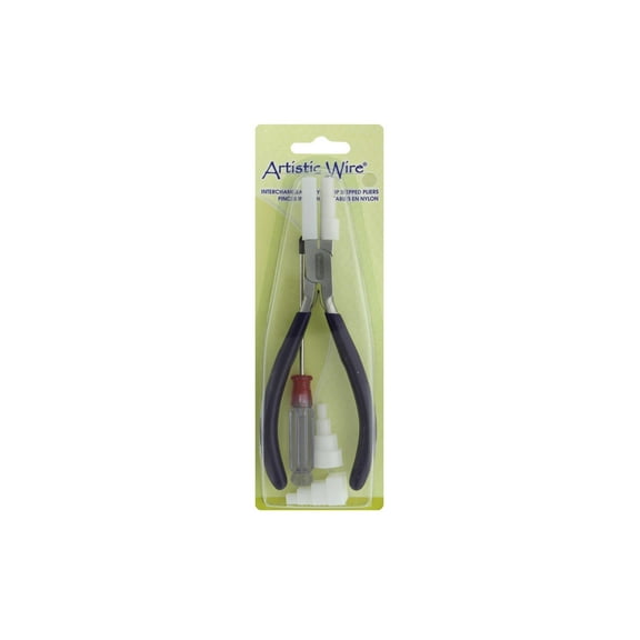 Artistic Wire Nylon Tip Stepped Pliers