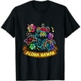 thumbnail image 1 of Artistic and Beautiful Aloha Hawaii Turtles T-Shirt, 1 of 4