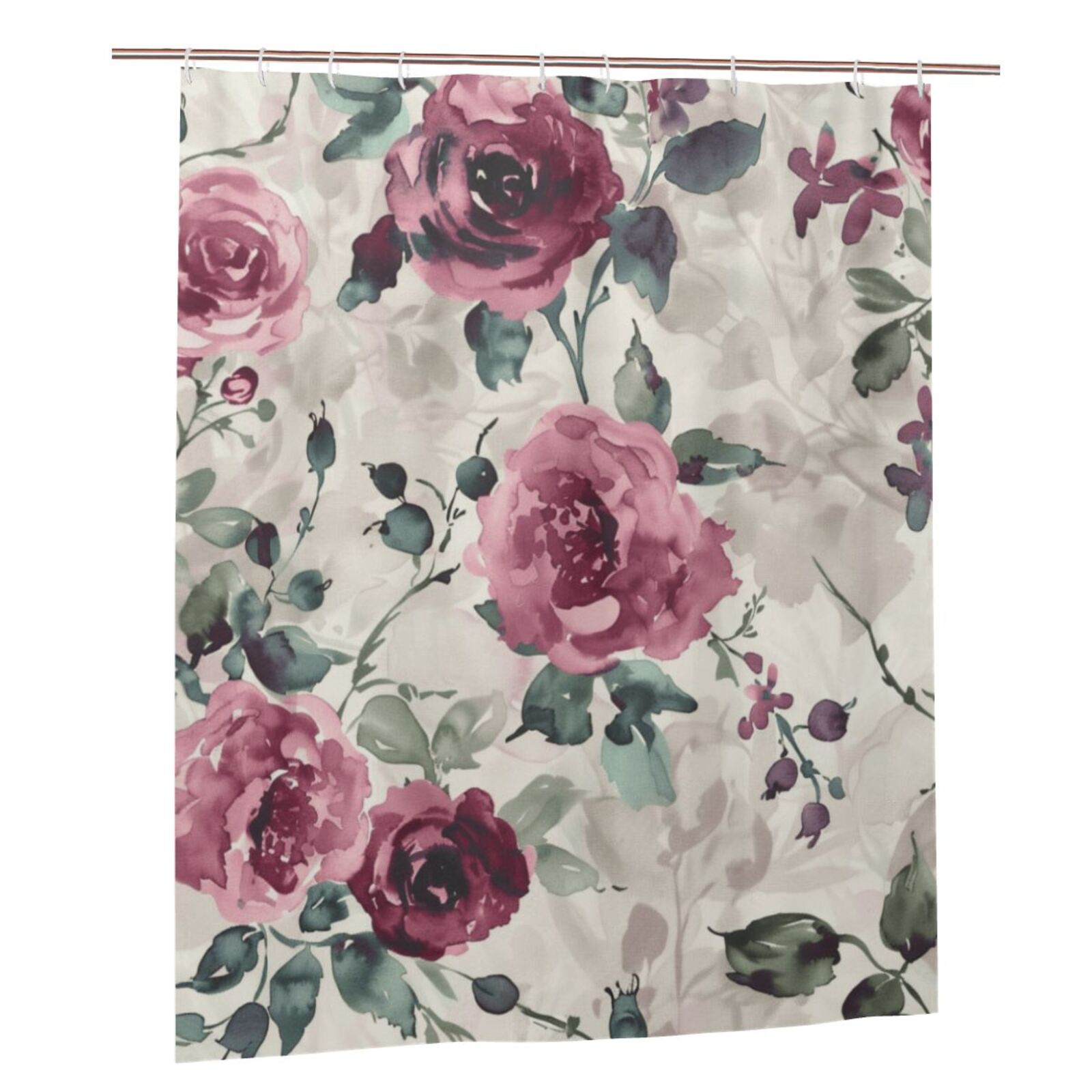 Artistic closeup of plants Shower Curtain Waterproof Fabric Shower