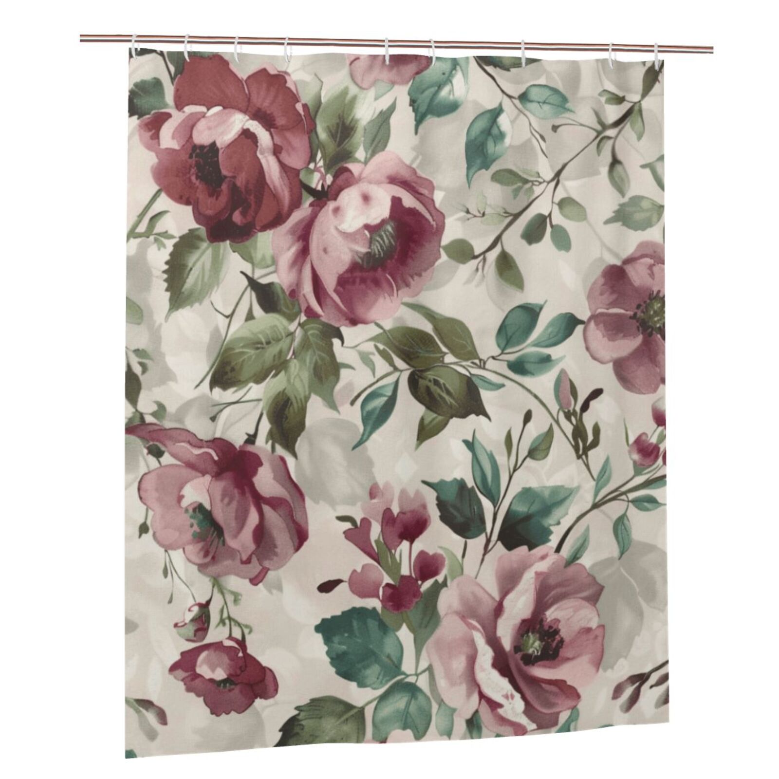 Artistic closeup of plants Shower Curtain Waterproof Fabric Shower